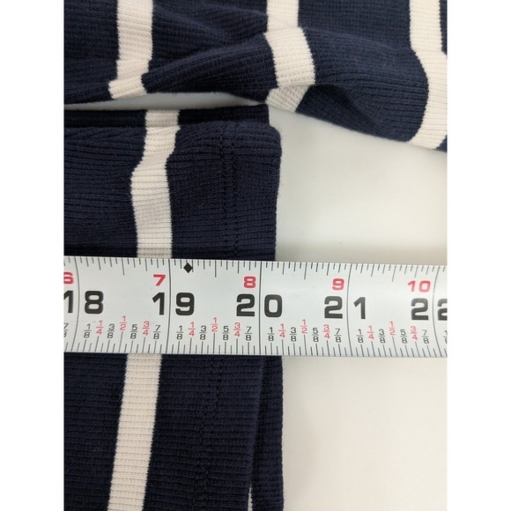 Boden Womens Stripe Ribbed Henley Shirts Bundle of 2 sz 8 Blue Longsleeve Cotton - Picture 9 of 12